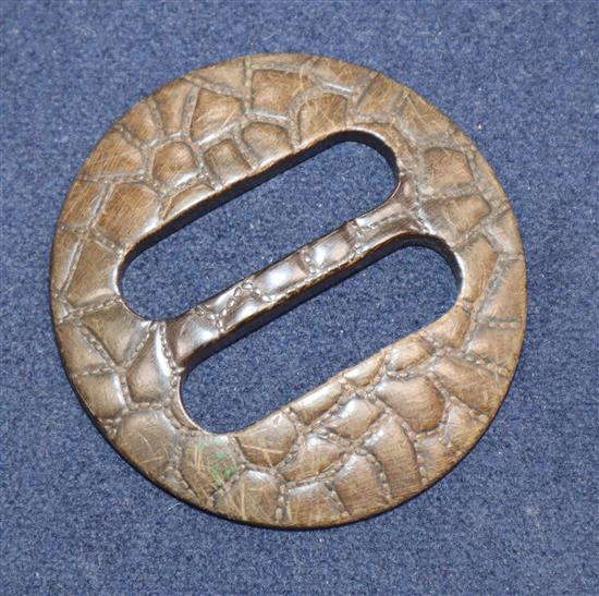 A Japanese tsuba